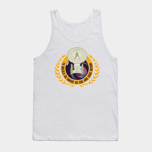 The Final Frontier Tank Top by BadOdds